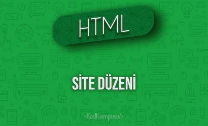 HTML Site Düzeni