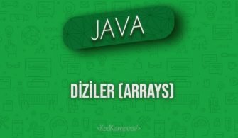 Java'da Diziler (Arrays)