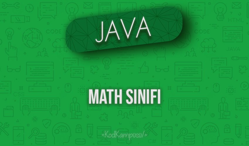 Java’da Math Sınıfı