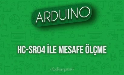 Arduino HC-SR04 ile Mesafe Ölçme