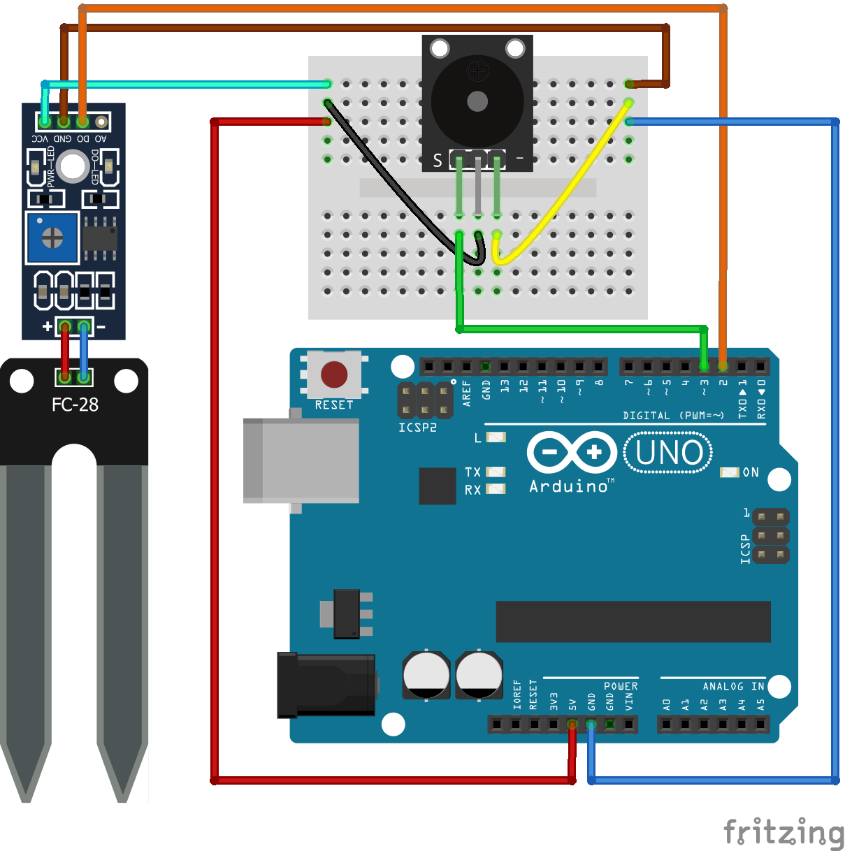 Arduino Toprak Nemi Algılama