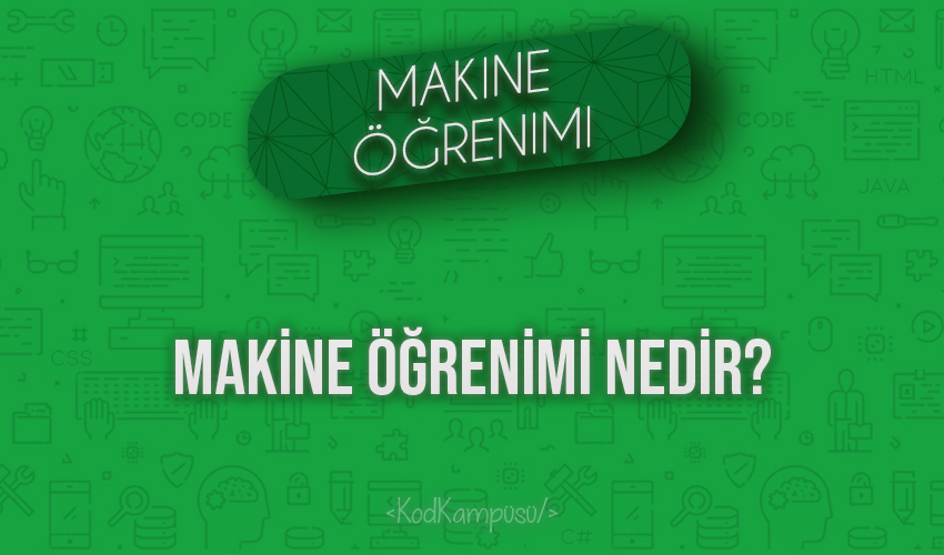 Makine Öğrenimi Nedir?